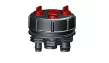 3er Verteiler 1/2", 3/4", 1" in GFK-Abdeckungen