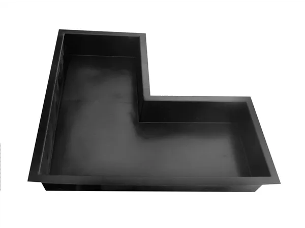 GFK-Winkel-Teich-Becken EW240 240* 240x120x240/120x35cm 1050ltr. GFK-Winkel-Teich-Becken EW240 240* 240x120x240/120x35cm 1050ltr.
